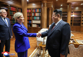 N.K. leader meets Russian Culture Ministry delegation