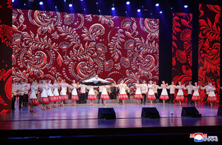 N.K. leader meets Russian Culture Ministry delegation