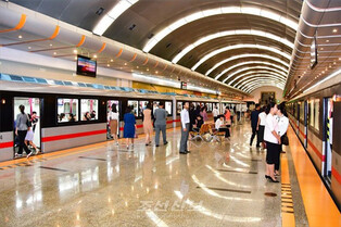 Subway in Pyongyang