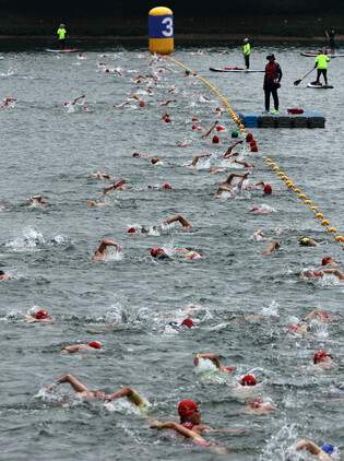 Aquathlon event in Seoul