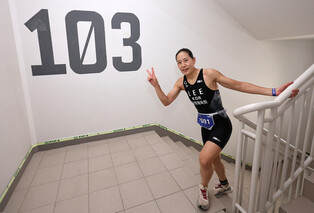 Aquathlon event in Seoul
