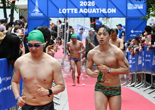 Aquathlon event in Seoul