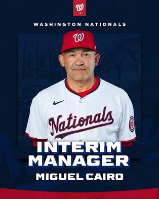 감독·단장 동시 경질한 MLB 워싱턴, 카이로 감독 대행 선임
