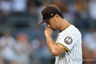 박찬호 추격하는 다루빗슈, MLB 부상 복귀전서 패전투수