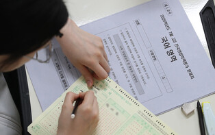 Scholastic ability test at high school