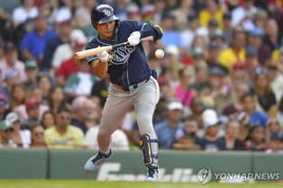 MLB 탬파베이 김하성, 두 경기 연속 무안타…팀은 4연패