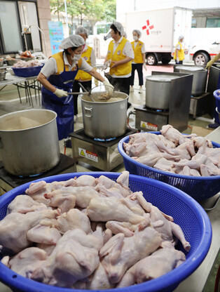 Korean summertime food