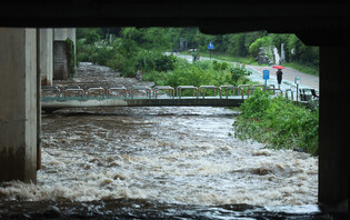 Torrential rain in Seoul