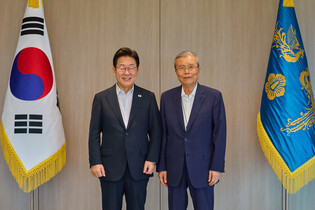 Lee meets ex-interim leader of opposition party