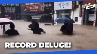 Over 5,000 people evacuated as record downpours pound South Korea
