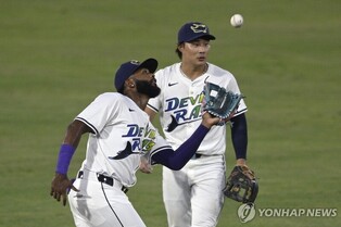 탬파베이 김하성, 5경기 만에 멀티 히트…역전승 발판(종합2보)