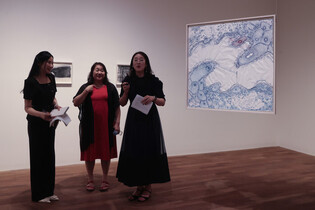 Japanese installation artist Chiharu Shiota