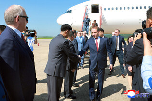 Inaugural Pyongyang-Moscow direct flight