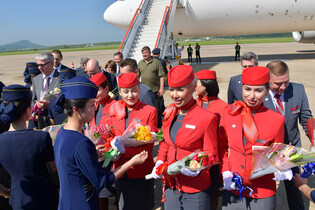 Inaugural Pyongyang-Moscow direct flight