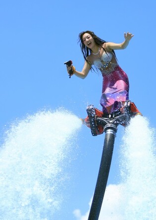 Flyboarding in S. Korea