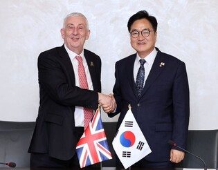 Parliamentary leaders of S. Korea, Britain meet in Geneva