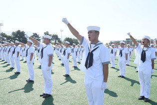 Sailors finish basic training