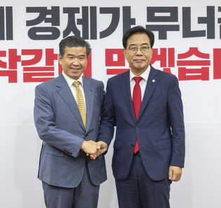 Opposition party's interim leader meets AMCHAM chief