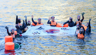 Female divers on Dokdo