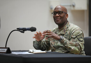USFK commander holds press conference