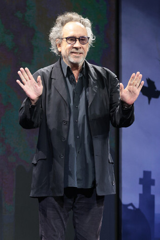 Hollywood director Tim Burton in Seoul