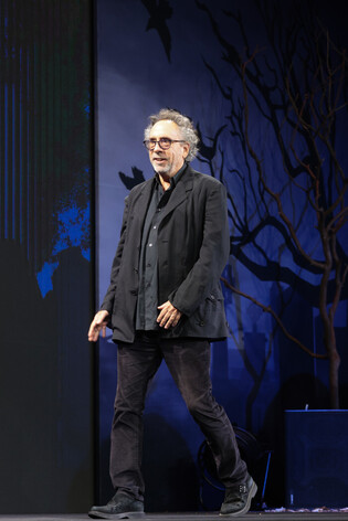Hollywood director Tim Burton in Seoul