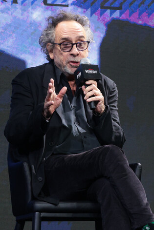 Hollywood director Tim Burton in Seoul