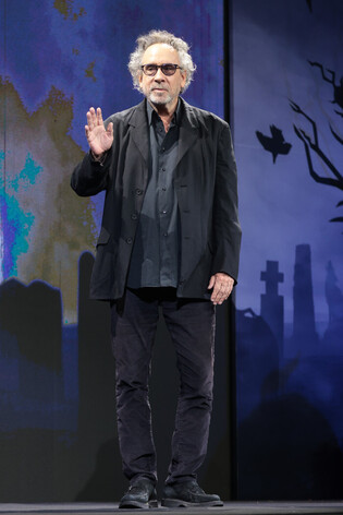 Hollywood director Tim Burton in Seoul