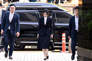 Ex-first lady in court