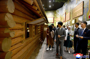 Officials of foreign embassies in Pyongyang