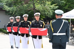 Remains of 4 Turkish soldiers killed during Korean War