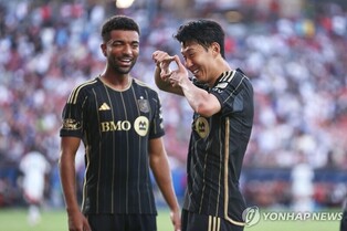 손흥민을 향한 MLS 찬사 "월드클래스 데뷔골…빠르게 기량 입증"