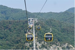 원주 소금산 그랜드밸리, 50만 명 돌파…대표 관광지 위상 입증