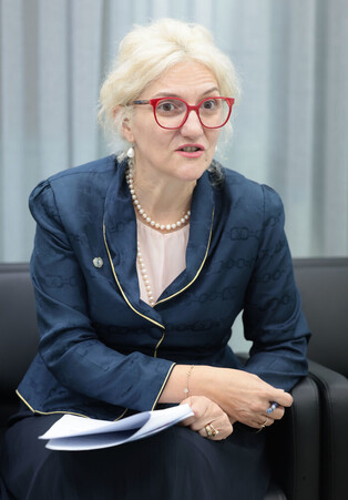UNICEF official gives interview