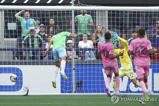 MLS 시애틀, 메시 침묵한 마이애미 3-0 꺾고 리그스컵 우승