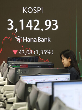 KOSPI plummets