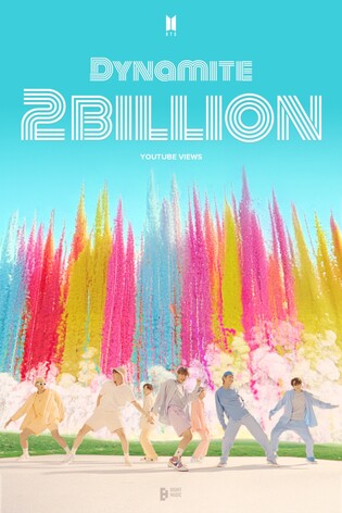 BTS '다이너마이트' 뮤비 20억뷰…공개 5년 만 달성