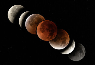 Total lunar eclipse