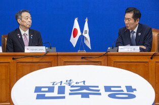 Ruling party's leader meets Japanese envoy