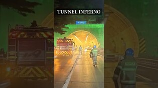 Five people seriously injured in bus tunnel fire