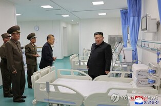 N. Korea's Kim chides officials responsible for delay in building general hospital in Pyongyang
