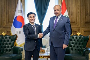 Defense chiefs of S. Korea, Iraq meet