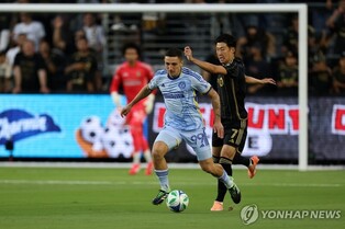 손흥민 '5경기 연속골'은 불발…LAFC, 애틀랜타 꺾고 MLS 5연승