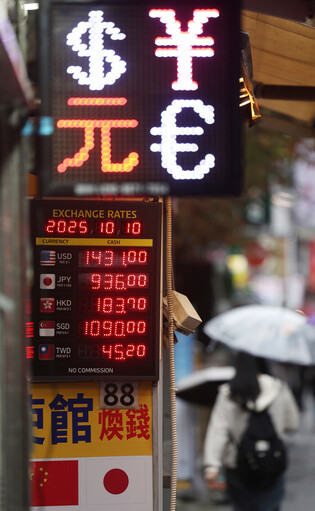 S. Korean currency's weakness against U.S. dollar