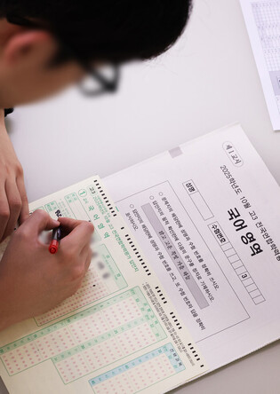 Scholastic ability test at high school