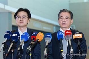 (LEAD) Presidential policy chief says 'positive' about tariff talks with U.S.