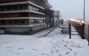 Season's first snow