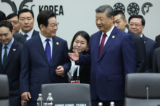 Lee with Chinese leader