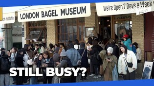 Customers line up at London Bagel Museum even after young employee's death