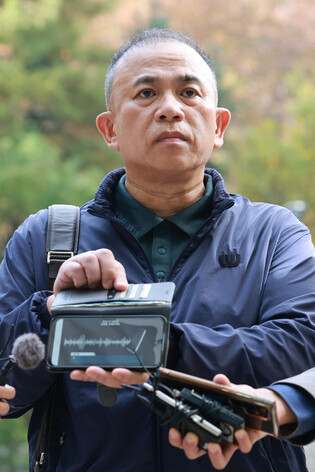 Power broker attends court hearing